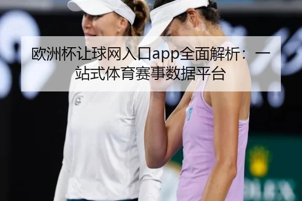 欧洲杯让球网入口app全面解析：一站式体育赛事数据平台